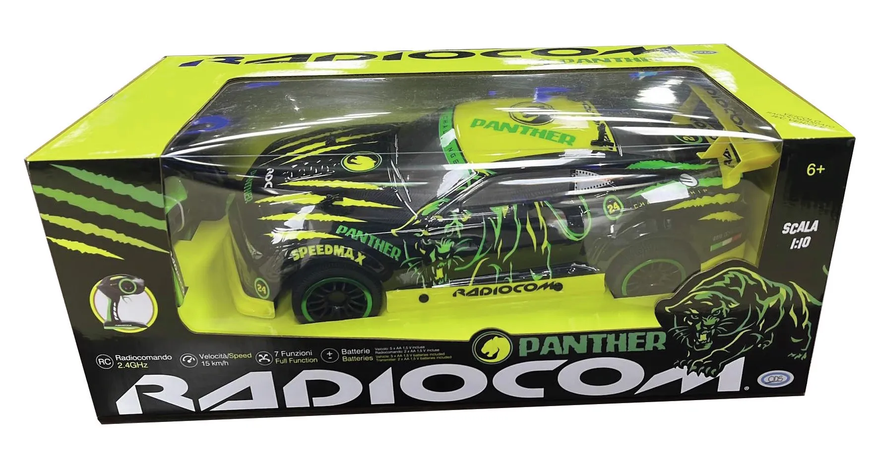 RADIOCOM 39016 modellino andato (RC) Auto Motore elettrico 1:10