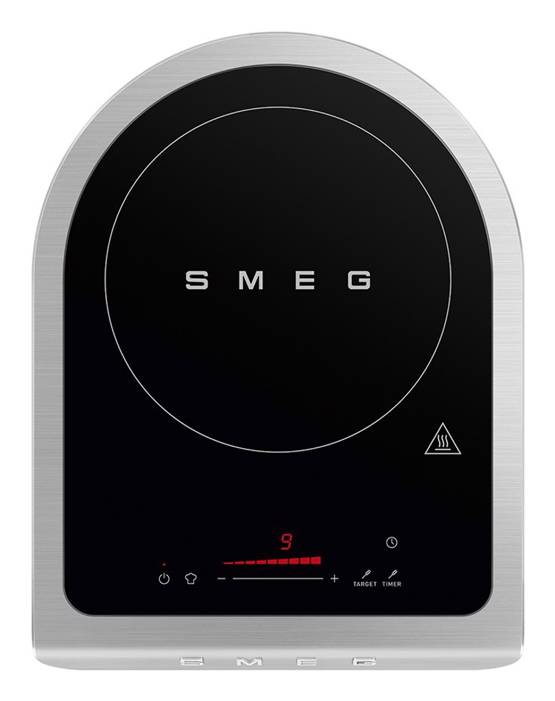 SMEG GRIGLIA CUCINA IN ACCIAIO PER PIANO COTTURA RENZO PIANO DIAMETRO CM.15,5 684090703