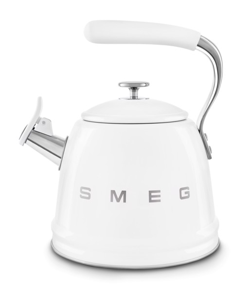 Smeg Bollitore con fischio 50's Style - Bianco LUCIDO - WKF01WH