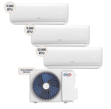 Climatizzatore fisso trial climadesign21ue+m09ui x2+m12u