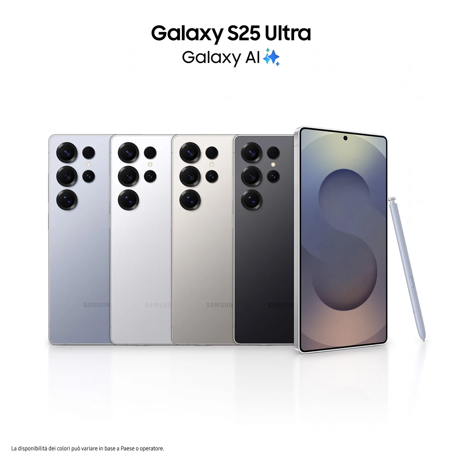 SAMSUNG Galaxy S25 Ultra Smartphone AI, Display 6.9'' QHD+ Dynamic