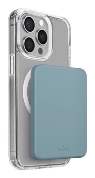 Puro batteria esterna verde magsafe con porta usb-c