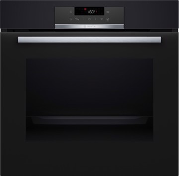 Forno da incasso nero timer inizio e fine cottura