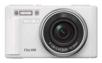Yashica city 100 black wifi 5k video 13mp 3x ottico