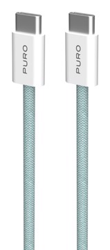 Puro cavo in tessuto verde 60w 480mbps