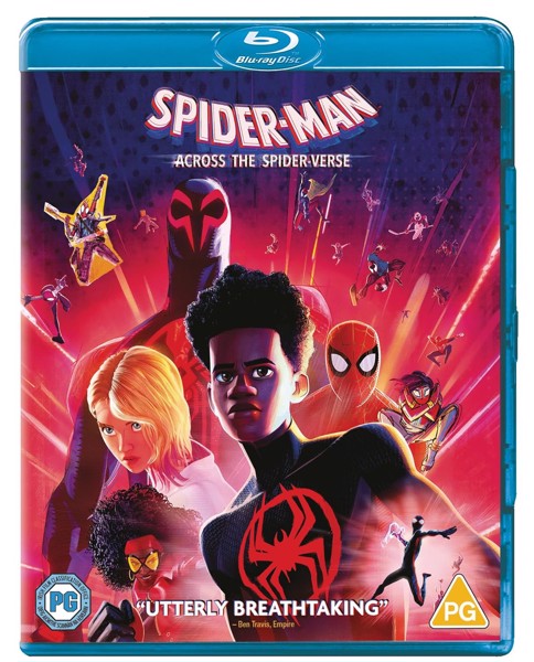 Dvd blu-ray spider-man: across the across the spider-verse