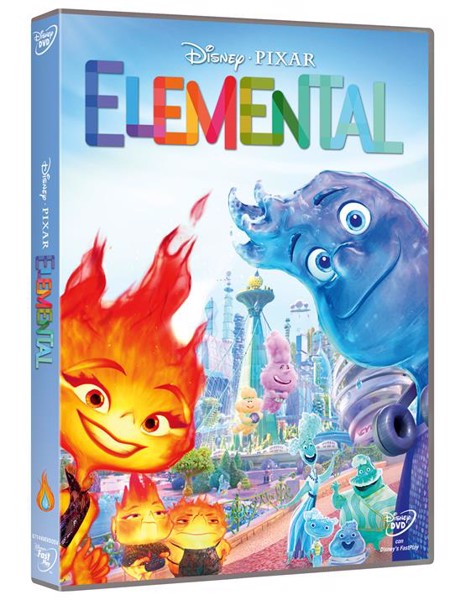 Dvd elemental film in dvd