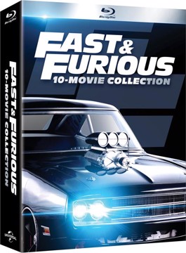 Dvd fast collection 1-10 b-ray dvd fast collection blu-ray