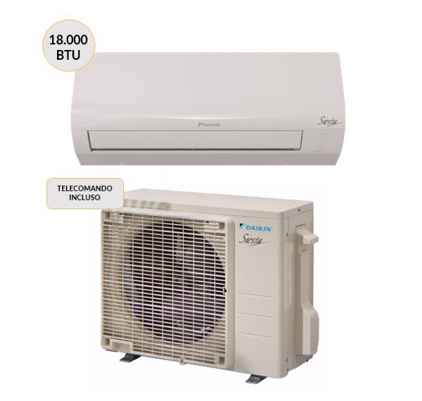 Daikin ARXF50F + ATXF50F Climatizzatore Mono split Inverter Bianco 18000 btu Wi-Fi