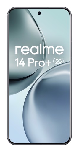 realme 14 Pro+ 5G 17 cm (6.7") Doppia SIM Android 15 USB tipo-C 12 GB 512 GB 6000 mAh Grigio