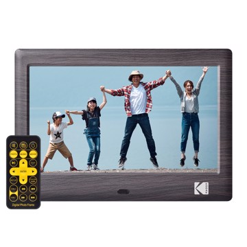 Photoframe kodak dark wood 7" foto-calendario-orologio
