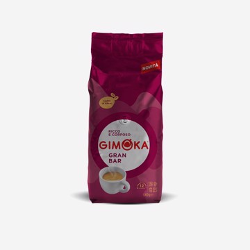 Caffe'grani gimoka granbar 1kg tostato in grani gran bar 1 k