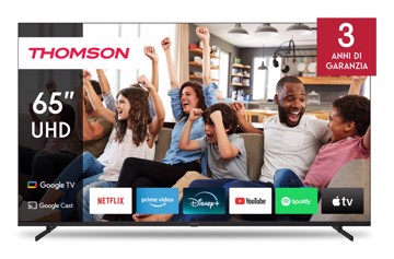 Televisore 4k 65" uhd hdr10 4hdmi,3usb,t2/s2,google,pl