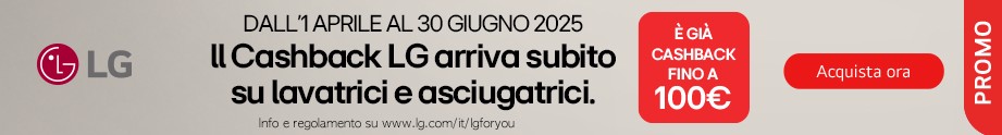 Life's Good. Il bucato perfetto con il cashback LG - Lavaggio