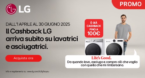 Life's Good. Il bucato perfetto con il cashback LG - Lavaggio