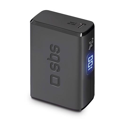 SBS TEBB10000MIPDK batteria portatile Ioni di Litio 10000 mAh Nero