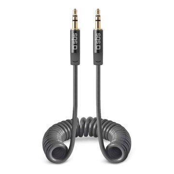 Cavo stereo jack 3.5mm colore grigio scuro