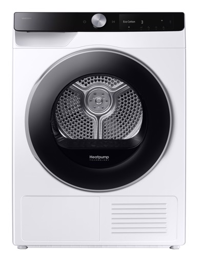 Samsung DV90DG6845LKU3 asciugatrice Libera installazione Caricamento frontale 9 kg A+++ Bianco