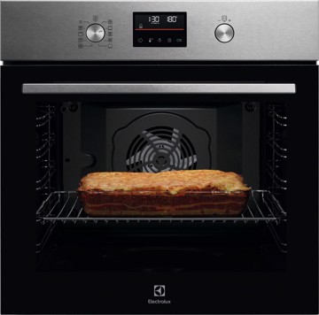 Forno da incasso inox programma inizio+fine cott.