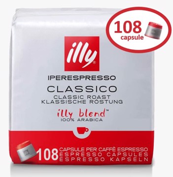 Pack illy 108 caps classico