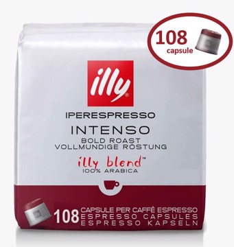 Pack 108 caps illy intenso