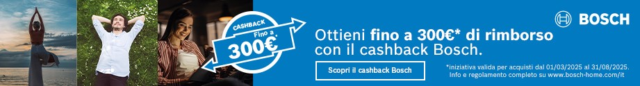 Bosch Più tempo per te, meno stress