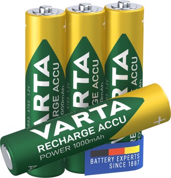 Batterie varta conf. da 4 aaa 1000 mah