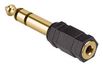 Adattatore audio jack 3,5 mm stereo maschio