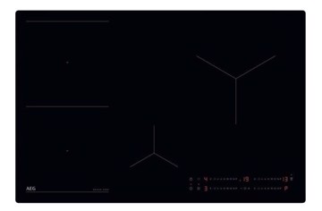 Piano induzione 80 cm 77x51 foro 75x49