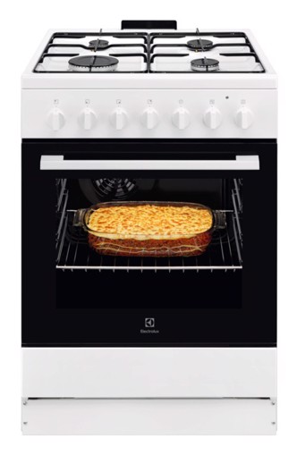 Electrolux LKK620010W Cucina A Elettrico Gas Bianco