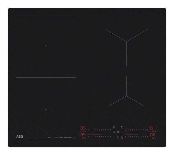 AEG TI64IB30IZ Nero Da incasso 60 cm Piano cottura a induzione 4 Fornello(i)