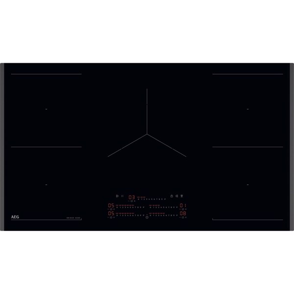 AEG TK95IN00FB Nero Da incasso 90 cm Piano cottura a induzione 5 Fornello(i)