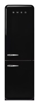Frigorifero combinato nero h196,8 l60,1 p72,8 destra led