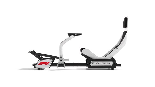 Playseat Formula Instinct - F1 Edition Sedia per gaming universale Seduta imbottita Nero, Bianco