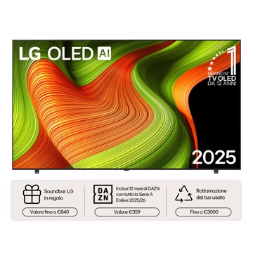 Televisore oled 83" uhd hdr10 t2/s2,4h,3u,a8+ai,os24,al,pl