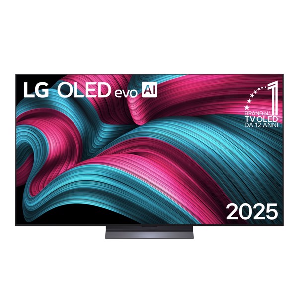 LG OLED evo AI OLED65C55LA TV Serie C5 65'' 4K, α9 Gen8, Brightness Booster, 40W, 4 HDMI, VRR 144Hz, Smart TV WebOS 25