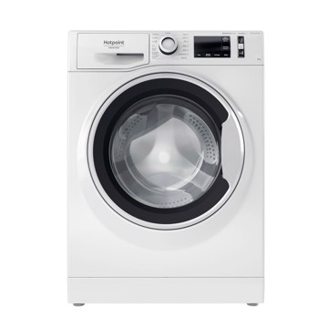 Lavatrice 9kg 1400giri bianca display vapo porta nera/bianc