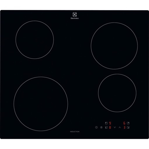 Electrolux Serie 300 EIB60424C Nero Da incasso 59 cm Piano cottura a induzione 4 Fornello(i)