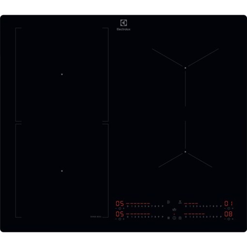 Electrolux Serie 700 KIS62453I Nero Da incasso 58 cm Piano cottura a induzione 4 Fornello(i)