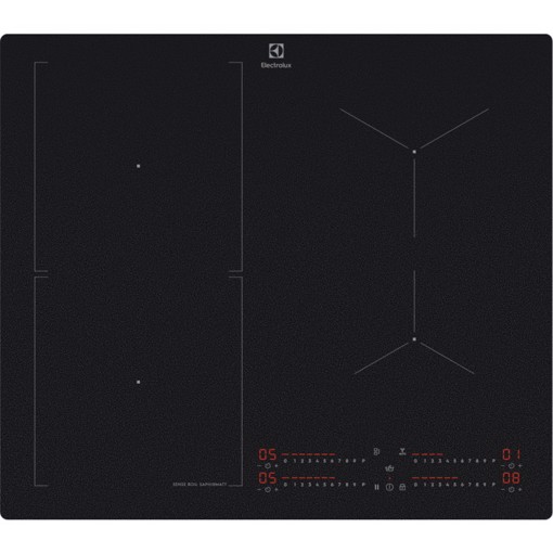 Electrolux Serie 700 KIS62453IZ Nero Da incasso 58 cm Piano cottura a induzione 4 Fornello(i)