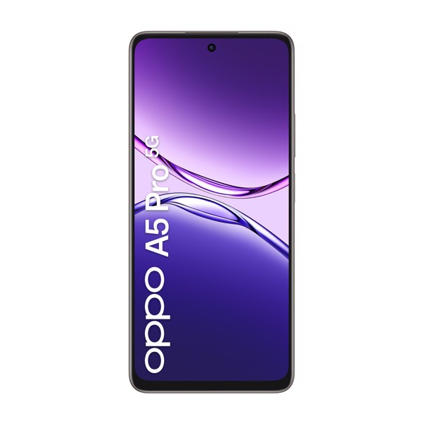 OPPO A5 Pro 5G Smartphone, Foto AI 50MP, Frontale 8MP, Display 6.67” 120HZ LCD HD+, 5800mAh, RAM 8(Esp4GB/6GB/8GB)+ROM 256GB (esp1TB), IP69, [Versione