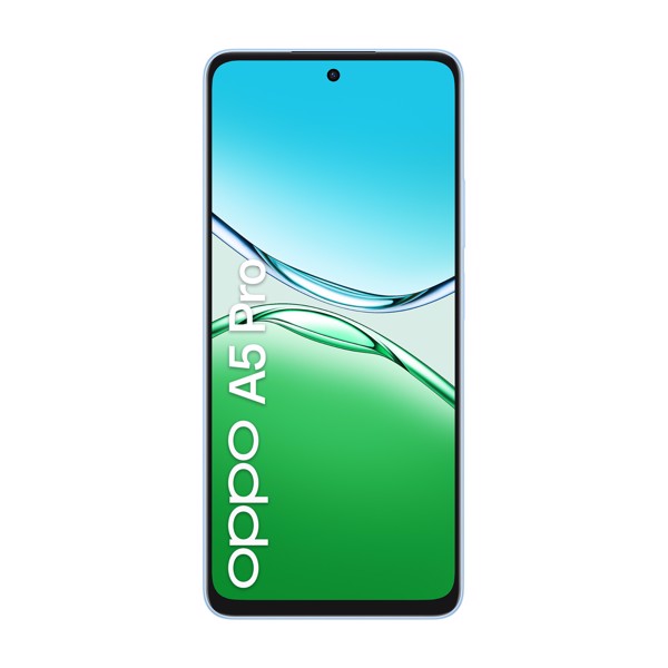 OPPO A5 Pro Smartphone, Foto AI 50MP, Frontale 8MP, Display 6.67” 90HZ LCD HD+, 5800mAh, RAM 8(Esp4GB/6GB/8GB)+ROM 256GB (esp1TB), IP69, [Versione Ita