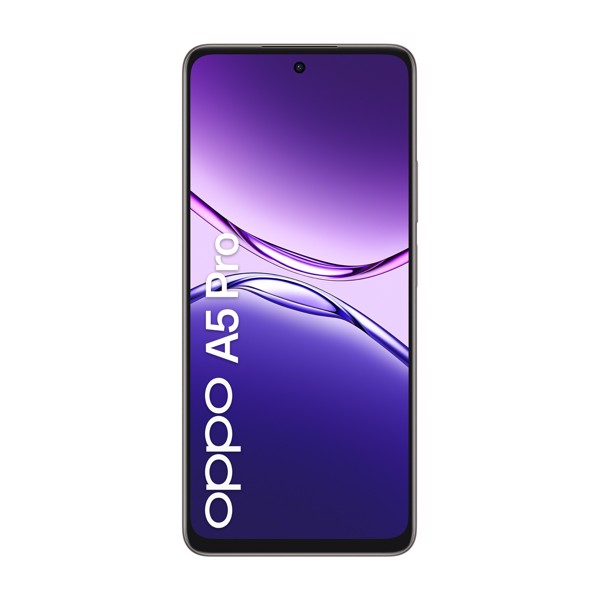 OPPO A5 Pro Smartphone, Foto AI 50MP, Frontale 8MP, Display 6.67” 90HZ LCD HD+, 5800mAh, RAM 8(Esp4GB/6GB/8GB)+ROM 256GB (esp1TB), IP69, [Versione Ita