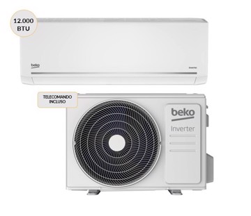 Beko BEHPG126 + BEHPG125 Climatizzatore Mono split Inverter 12000btu Wi-Fi