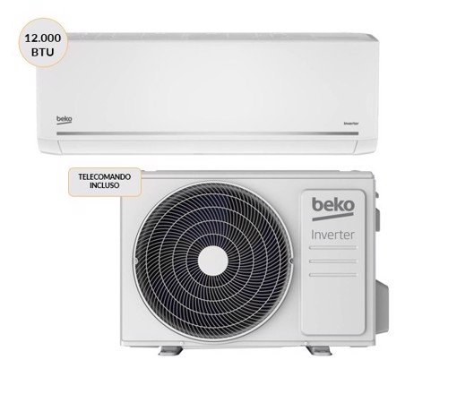 Beko BEHPG126 + BEHPG125 Climatizzatore Mono split Inverter 12000btu Wi-Fi