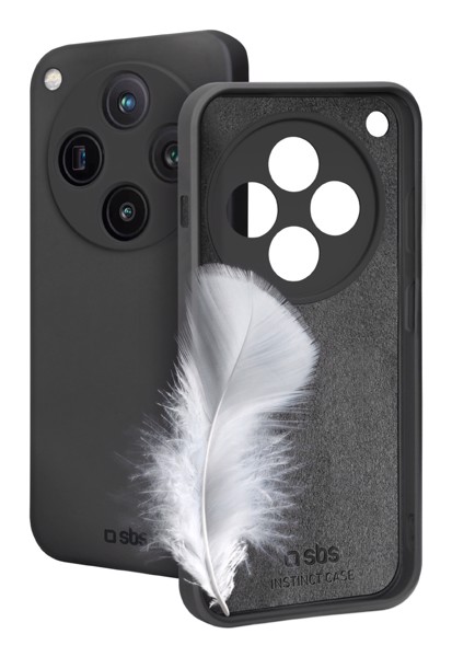 SBS Instinct custodia per cellulare 17,2 cm (6.78") Cover Nero