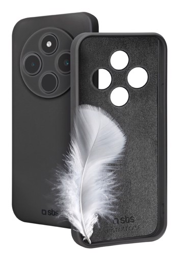 SBS Instinct custodia per cellulare 17,5 cm (6.88") Cover Nero