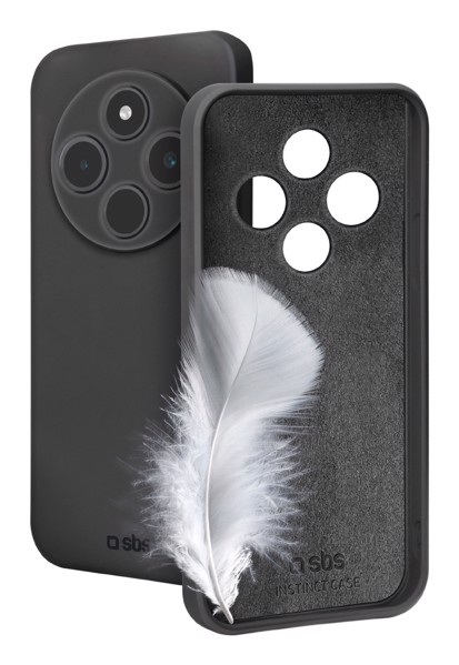 SBS Instinct custodia per cellulare 17,5 cm (6.88") Cover Nero