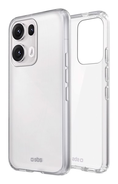 SBS Skinny custodia per cellulare 17,4 cm (6.83") Cover Trasparente