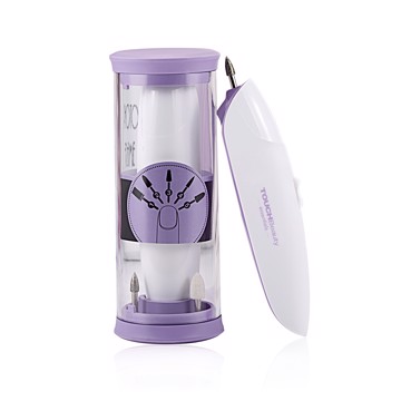 Set Manicure E Pedicure Luce Led 5Accesori Batterie 1,5V